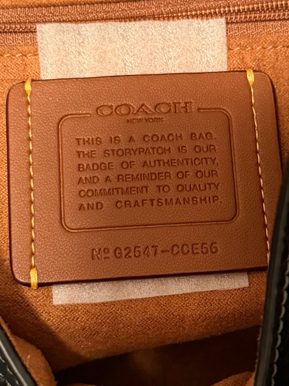 Coach Black Pebbled Leather Shoulder Bag with Flap - Picture 4 of 5